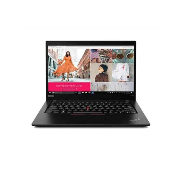 Lenovo X390: i5, 16GB RAM, 256GB SSD, 14" touchscreen, Windows.