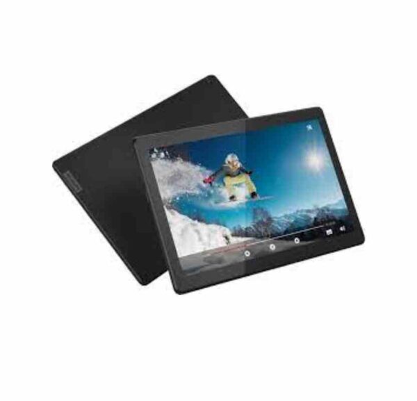 Lenovo Slate Black: 2GB RAM, 16GB storage, dual camera, Android.